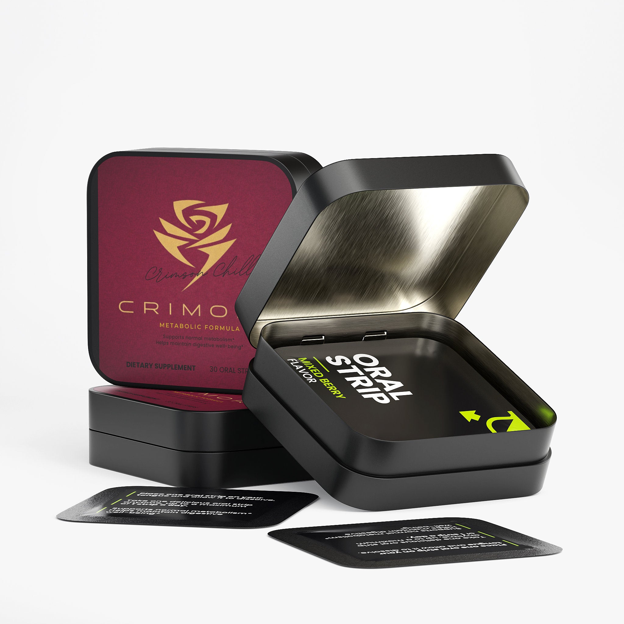 Crimora Probiotic + Metabolism Strips